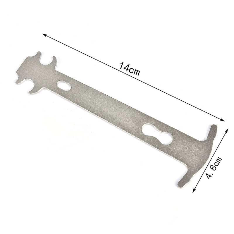 1 Pcs Bicycle Chain Wear Indicator Checker Chains Gauge Measurement Ruler Repair Tool