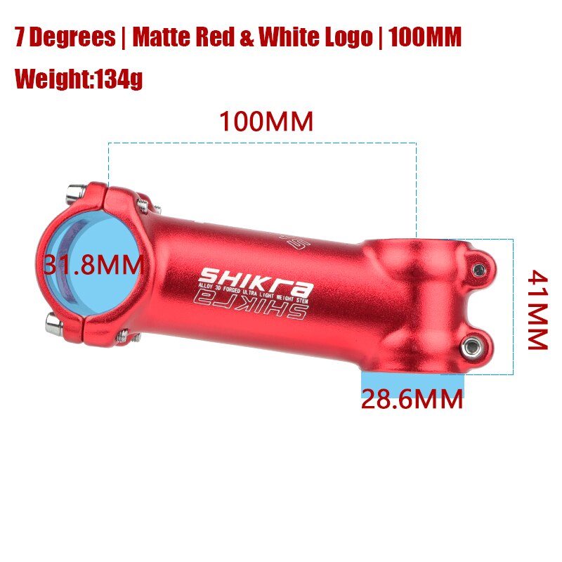Attacco Manubrio Bici 31.8mm 90mm In Lega Di Alluminio – Regolabile Per MTB E Bici Da Strada - 3