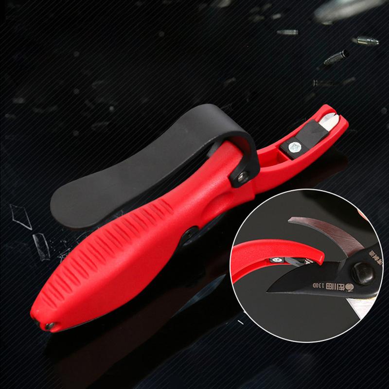 Professionele Handheld Sharpe Snoeischaar Schaar Sharpener Tuinieren Tool Slijper Voor Snoeischaar Schaar Ledematen Grasmaaier Messen