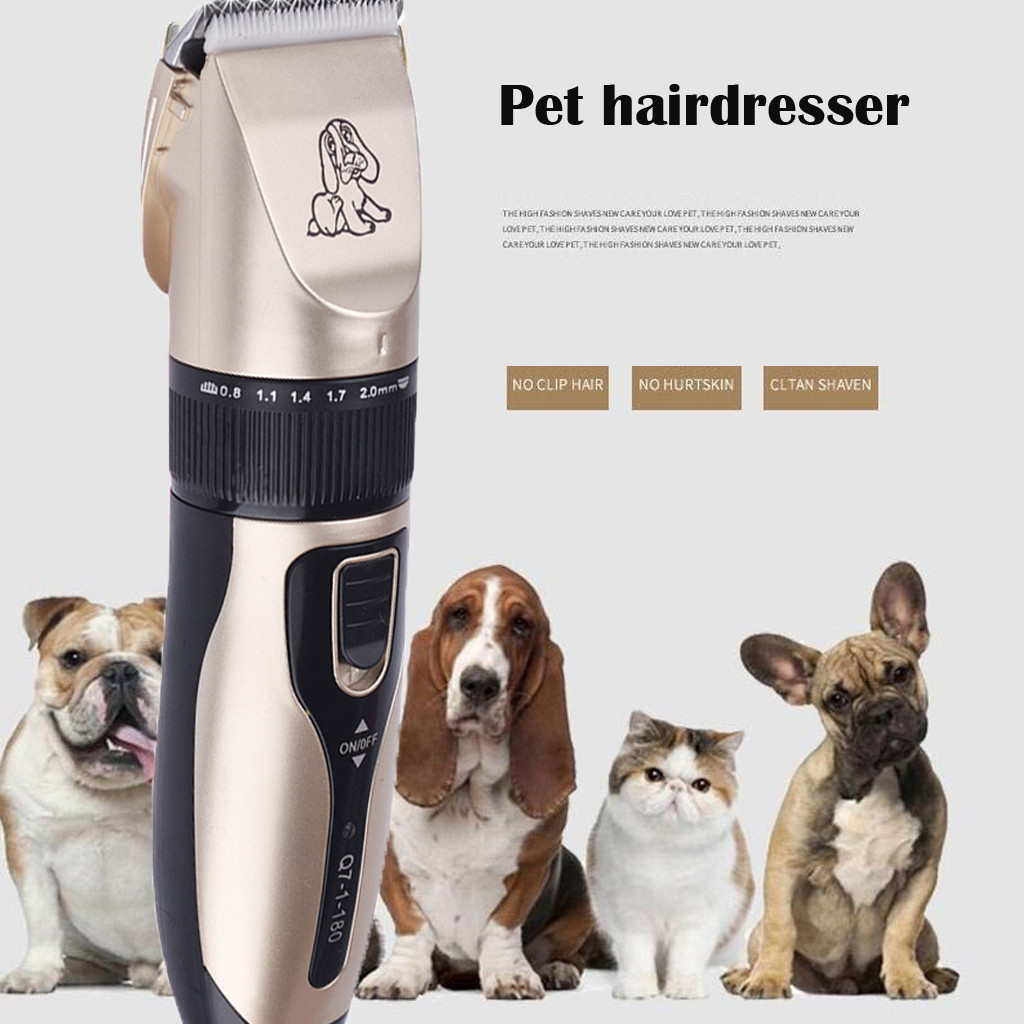 Clippers For Dogs Pet Cat Gromming Trimmer Kit Rechargeable Cats Haircut Machine Pets Shaver For Animal #LR2: Default Title