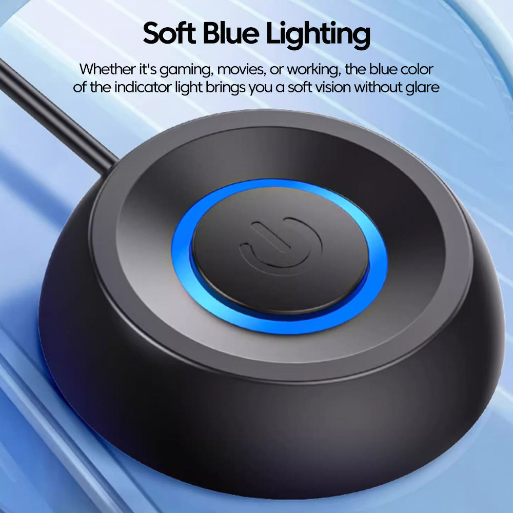 Bouton poussoir pour ordinateur de bureau, interrupteur d'alimentation, démarrage externe, bouton marche/arrêt avec câble d'extension de 1.8m, interrupteur de démarrage rond