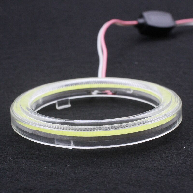 1 pair Car Angel Eyes Led Car Halo Ring Lights Led Angel Eyes Headlight for Car Auto Moto Moped Scooter Motorcycle DC 12V 3W