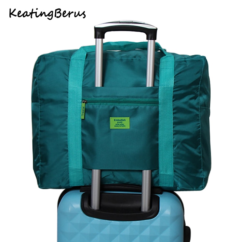 Sac de voyage étanche pour hommes et femmes, sacoche de voyage pliable grande capacité, unisexe, pour bagages, directe