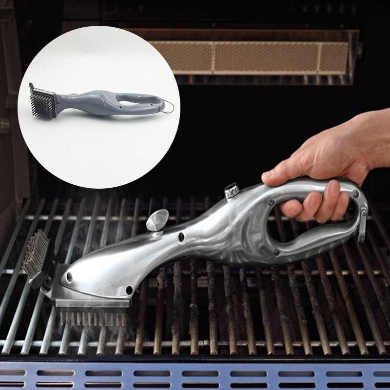 Brosse manuelle Durable pour l&#39;extérieur, Gadget domestique ABS, outil de bricolage, rentable, gril à fumée,
