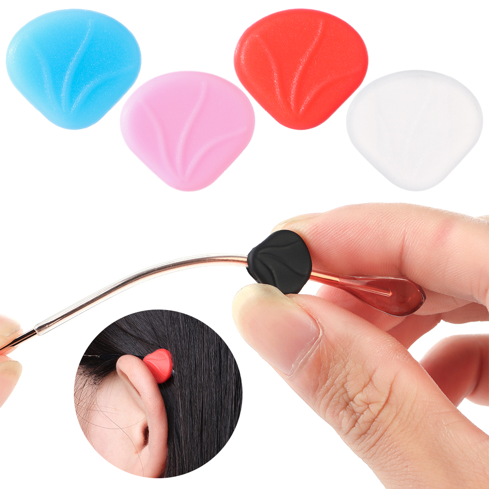1 Pair Silicone Anti-slip Holder For Glasses Accessory Ear Hook Sports Eyeglass Temple Tip Stoppers Glasses Anti-slip Accessory