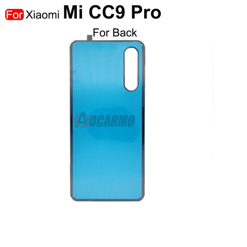 Aocarmo Terug Lijm Voor Xiaomi Mi 9 Se 9T Pro Terug Glas Cover Adhesive Camera Lens Sticker Lijm Vervanging deel