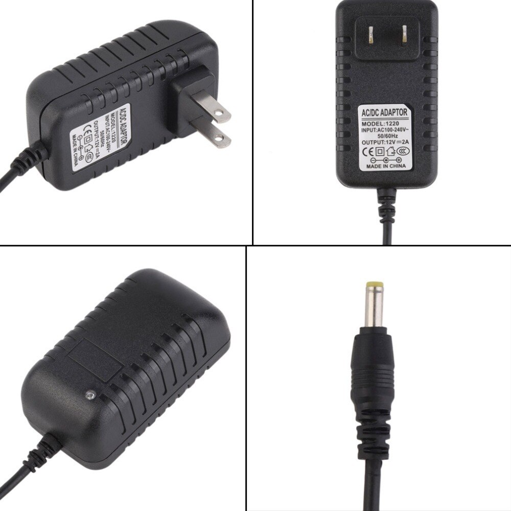 Ac/Dc Adapters Us Plug/Uk Plug Dc 12V 2A Ac Adapter Voeding Transformator Voor 5050 5630 3528 Led Strip In Voorraad