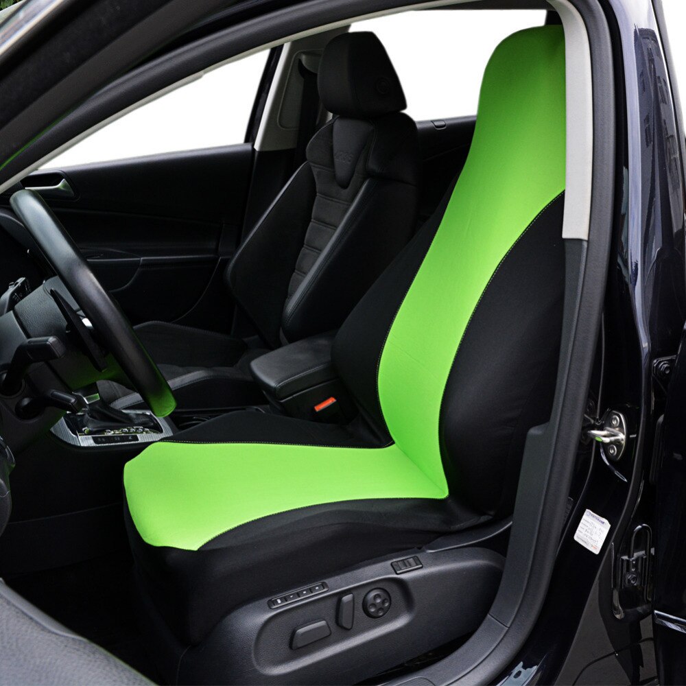 1pcs Multiple Car-style Airbag Compatibled Car Seat Cover Universal Fits Most Auto Interior Accessories Seat Covers Protection: Greeen-5