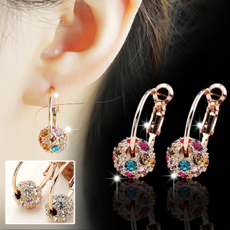 1 Pair Magnetic Therapy Weight Loss Earrings