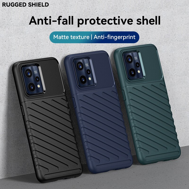 Voor Realme 9 Pro Plus Case Rubber Silicone Matte Zachte Beschermende Armor Case Voor Realme 9 Pro Plus Cover Voor realme 9i 9 Pro Case