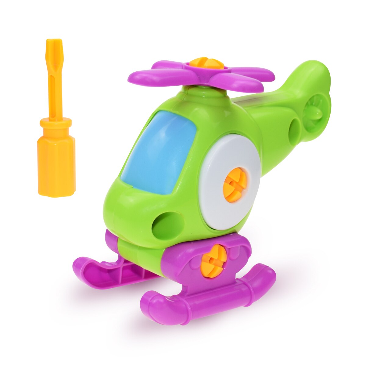 Kids Elektrische Boor Moer Gemonteerd Match Tool Diy Model Kit Building Educatief Blokken Sets Speelgoed Voor Jongens Kinderen: Helicopter