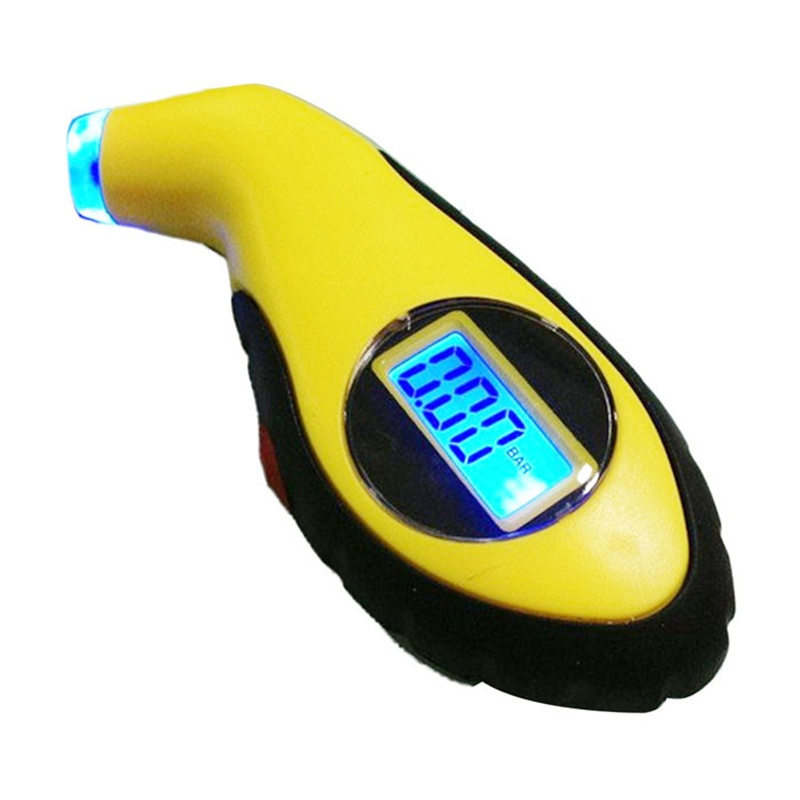 herramienta para coche y motocicleta LCD Digital Auto motocicleta aire presión neumático calibrador de neumáticos herramienta probador