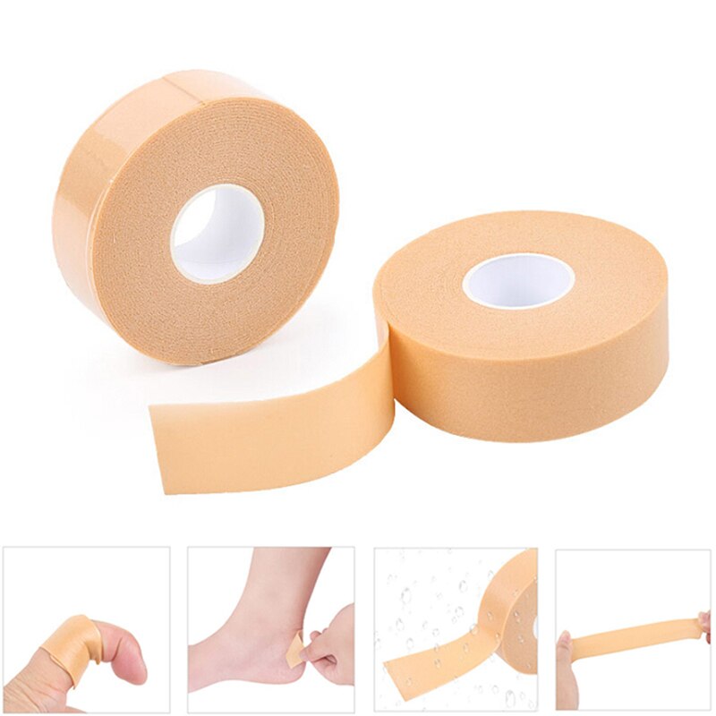 1 rotolo di anti-Usura Schiuma di Cotone Tallone Adesivo Cerotto a Nastro vescica Intonaco Impermeabile di Primo Soccorso Della Bolla Pedicure Del Piede pad cura Sottopiede