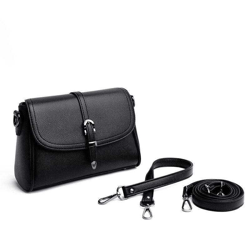 Brand Shoulder Handbags Ladies Luxury Pu Leather Tote Bag Small Flap Crossbody Bag Women's Lychee Pattern Messenger Bag