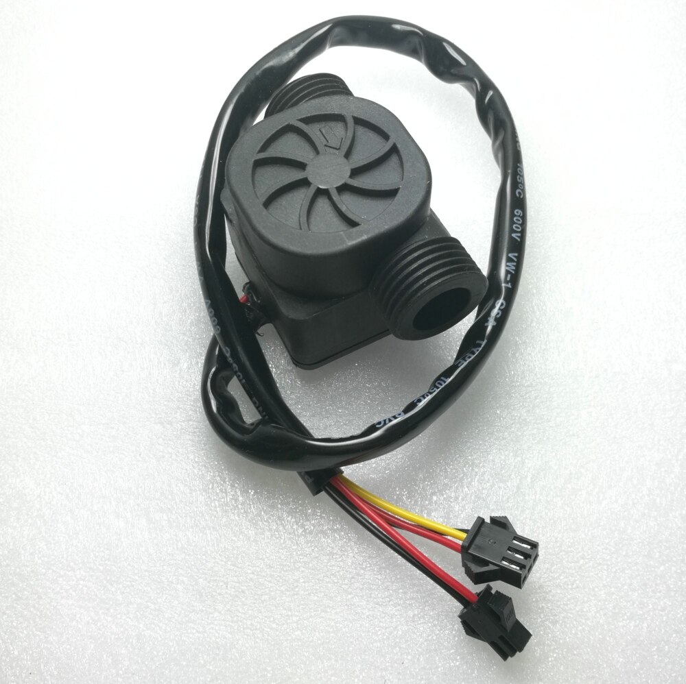 USN-HS21TAT Ultisolar Hall Effect Flow Sensor Water 1-30L/min G1/2&quot; with NTC50K Temperature Sensor Repeat Error 1%