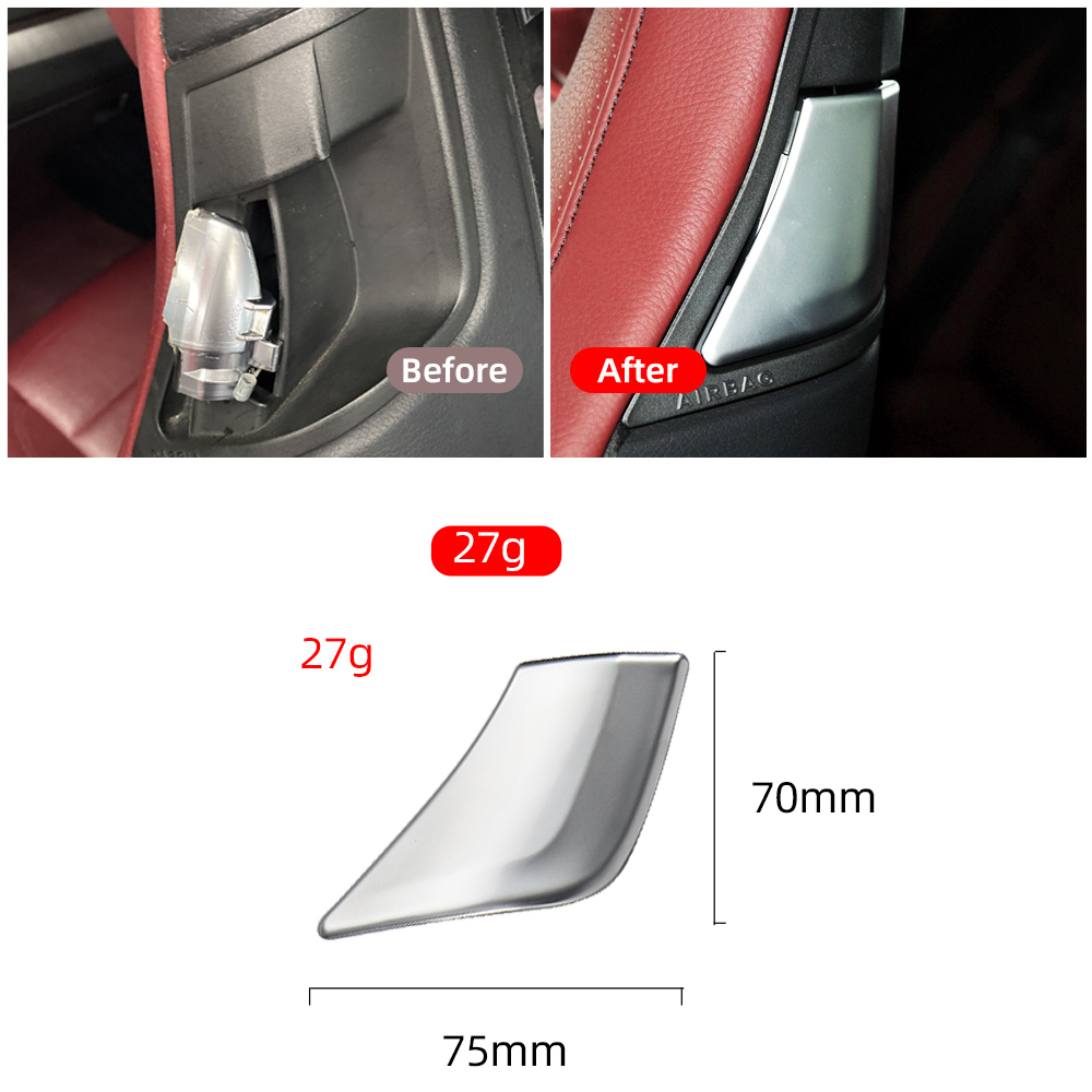 Car Front Seat Backrest Lock Switch Cover Handle For Mercedes Benz W207 W204 C E Coupe Class E200 E260 E300 E400