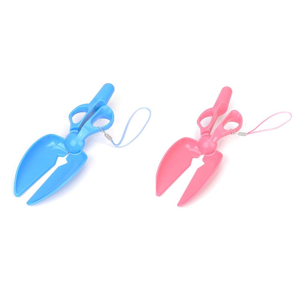 Portable Scissors Clip Pick UP Spittoon Toilet Pet Human Shovel Cutter Poop Knife Artifact With Rope Scissors Shovel