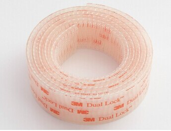 3 Mt Dual sperren SJ3560 Klar Wiederverschließnackt Verschluss klebeband Typ 250 (25,4mm x 20 cm)