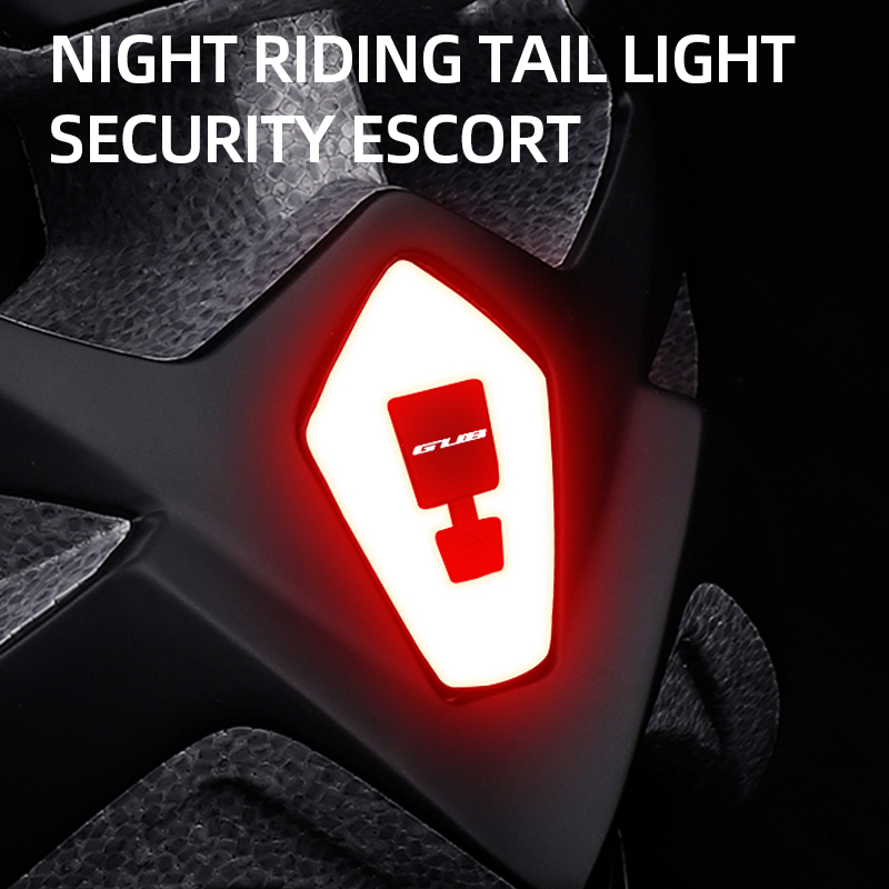 GUB-casco de bicicleta de carretera para hombre y mujer, con luz trasera integrada, gafas de seguridad, equipo de ciclismo