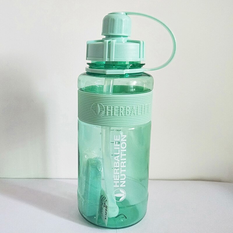 6 color Herbalife nutrición 24Fit leche 1000ml la botella con paja dentro botella espacial hervidor de agua libre de BPA: 7