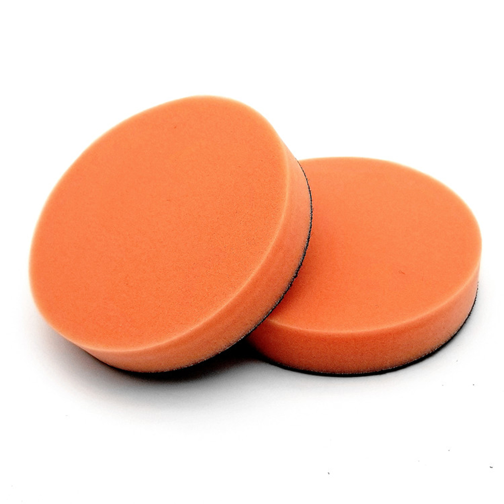 AUTOBRIGHT 5 "6" Zoll Auto Polierer Pad Professionelle Poliermaschine Schwamm Schnelle Detaillierung Waschwachs Spiegel Wachsen Sauberer Schaum: Farblos
