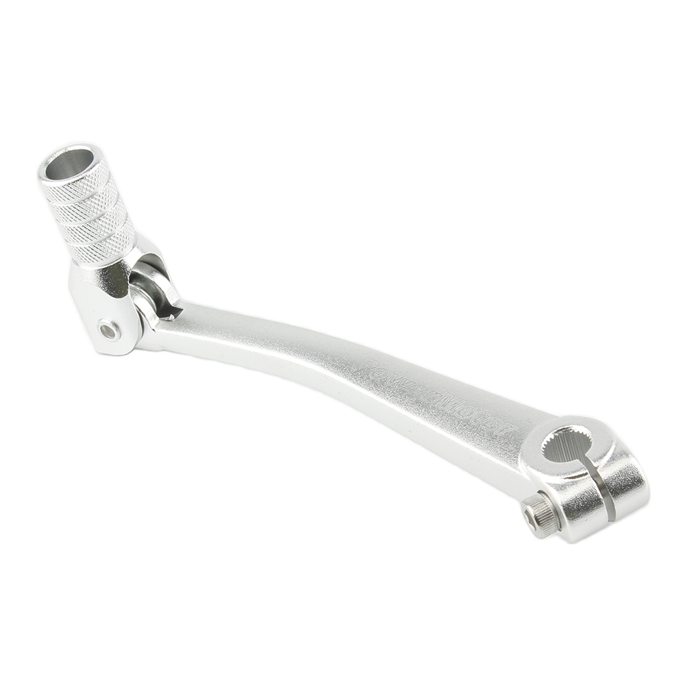 Palanca de cambio de marchas para motocicleta, accesorios universales para KTM Suzuki Yamaha Kayo 125 140 150 250cc ATV Pit Dirt Bike Motocross: Plata