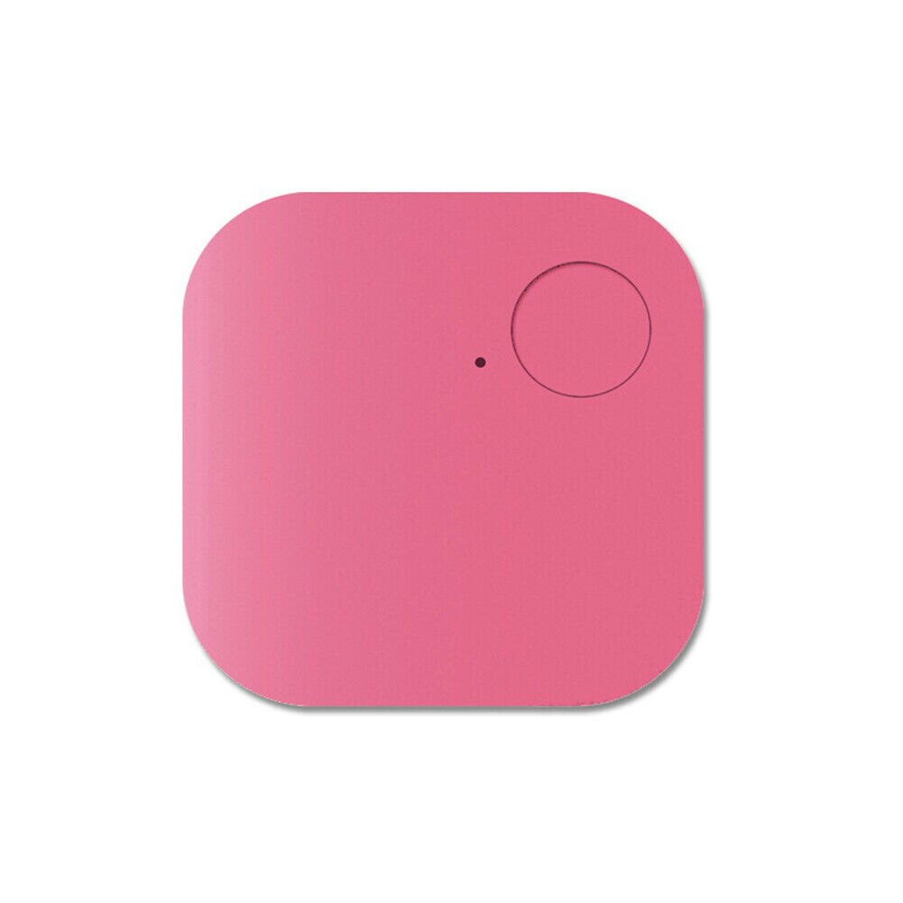 Smart tag finder bluetooth spårare barn husdjur gps locator larm plånbok nyckel tracker: Rosa