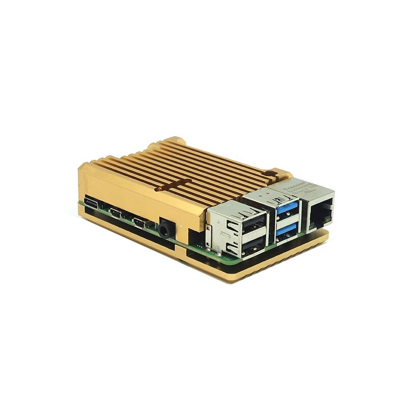 Raspberry Pi 4 Model B Aluminum Alloy Case CNC Box Housing for Raspberry Pi 4 Model B