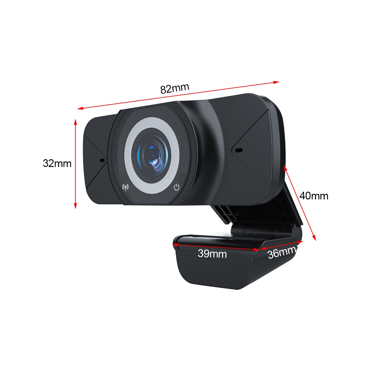 1080P HD Computer Camera Video Conference Camera Webcam 2 Megapixels Auto Focus H.264 Video for Video Meeting Online Teaching