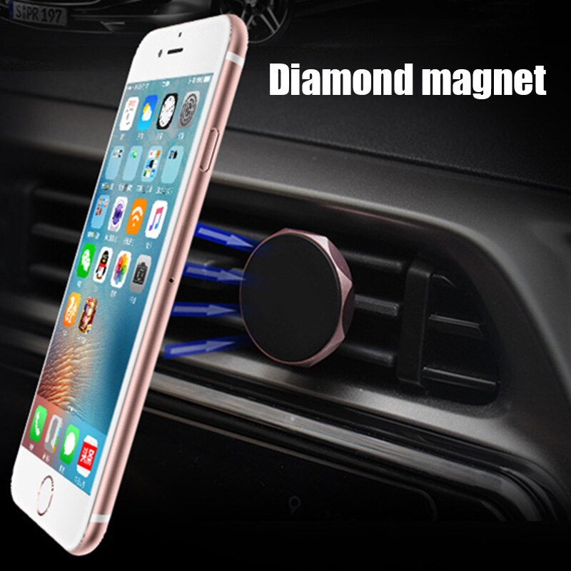 Diamond Magnet Mobile Phone Holder In Car Multi Purpose Use Stick In Anywhere Ultra Strong Magnetic Mobile Phone Holder Bracket