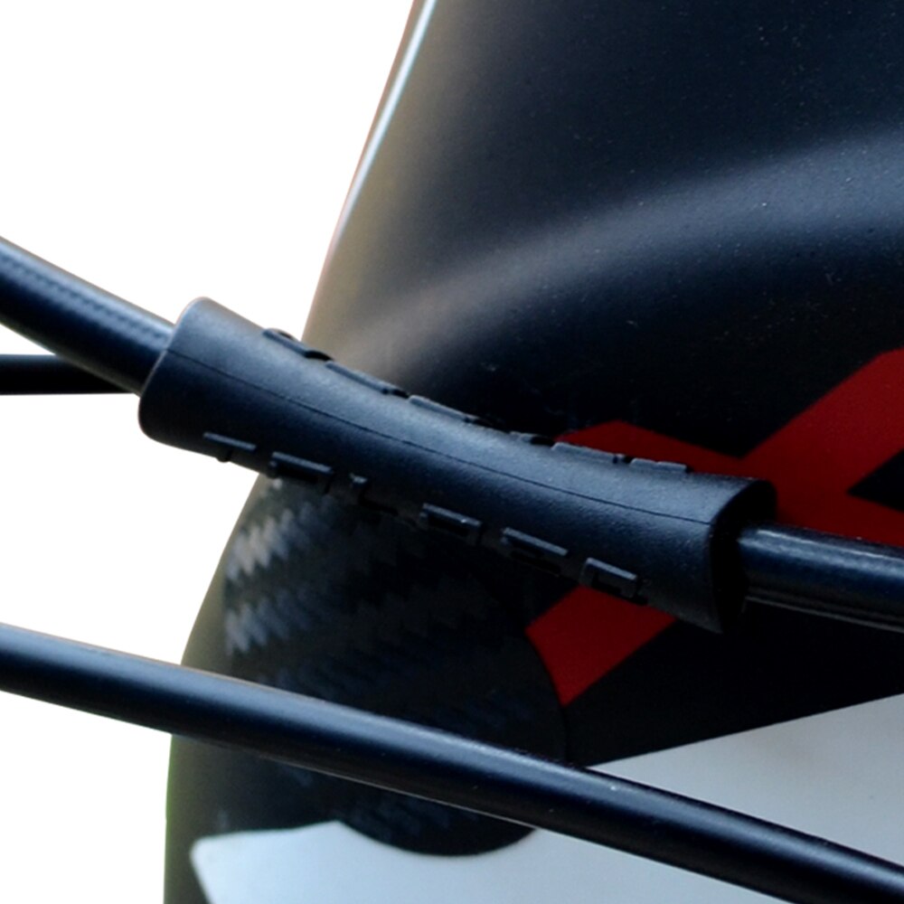10 stks/partij Fiets Remleiding Pijp Rubber Cover Derailleur Shift Kabel Cap Guard Pijp Covers