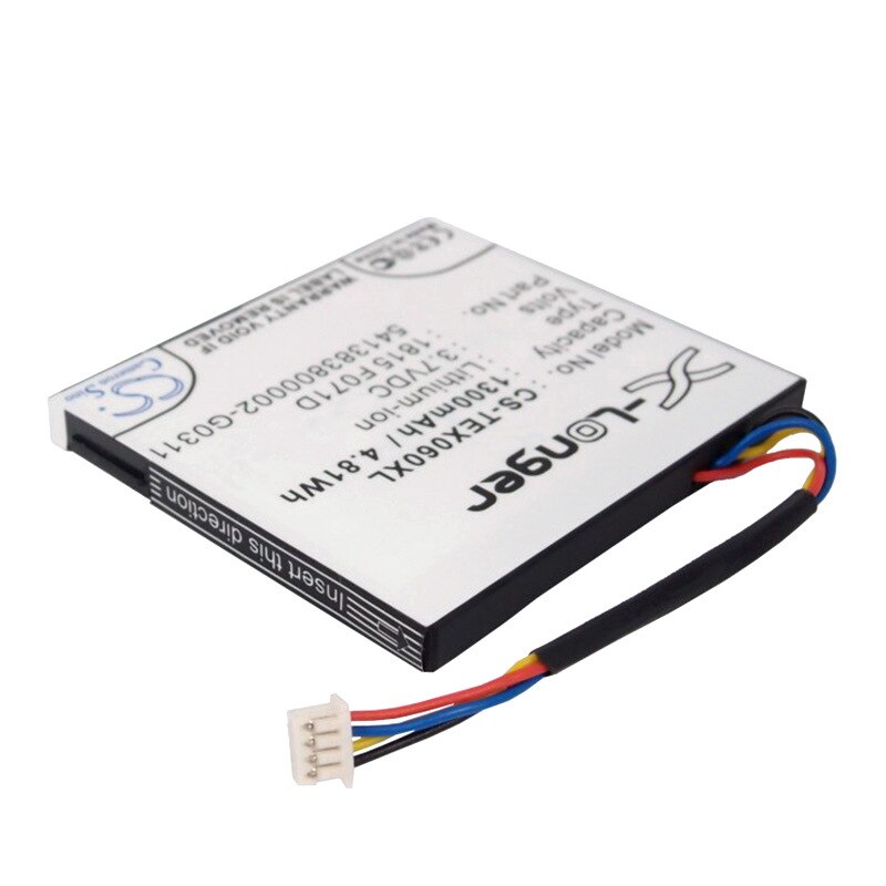 Batería de 1300mAh para ti-nspire CX, ti-nspire CX CAS,N2/AC/2L1/A,TI-84 Plus C edición plata, Touchpad
