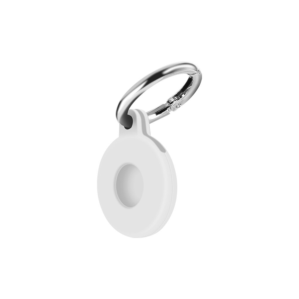 Per AirTag custodia AirTag custodia protettiva in Silicone per paraurti compatibile con Apple AirTag Tracker fibbia portachiavi anti-perso