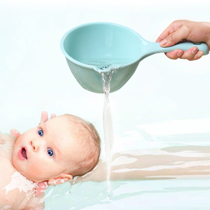 1PC Plastic Bathing Ladle Spoons Kitchen Accessories Bathroom Thick Water Scoop Cup Baby Kids Shampoo Bath Spoon Home Essential