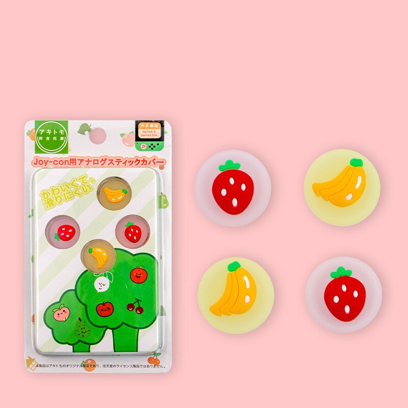 Silicone thumb grip caps for nintendo switch joy-con joystick, cover shell, button for nintendo switch oled lite mini accessories: F