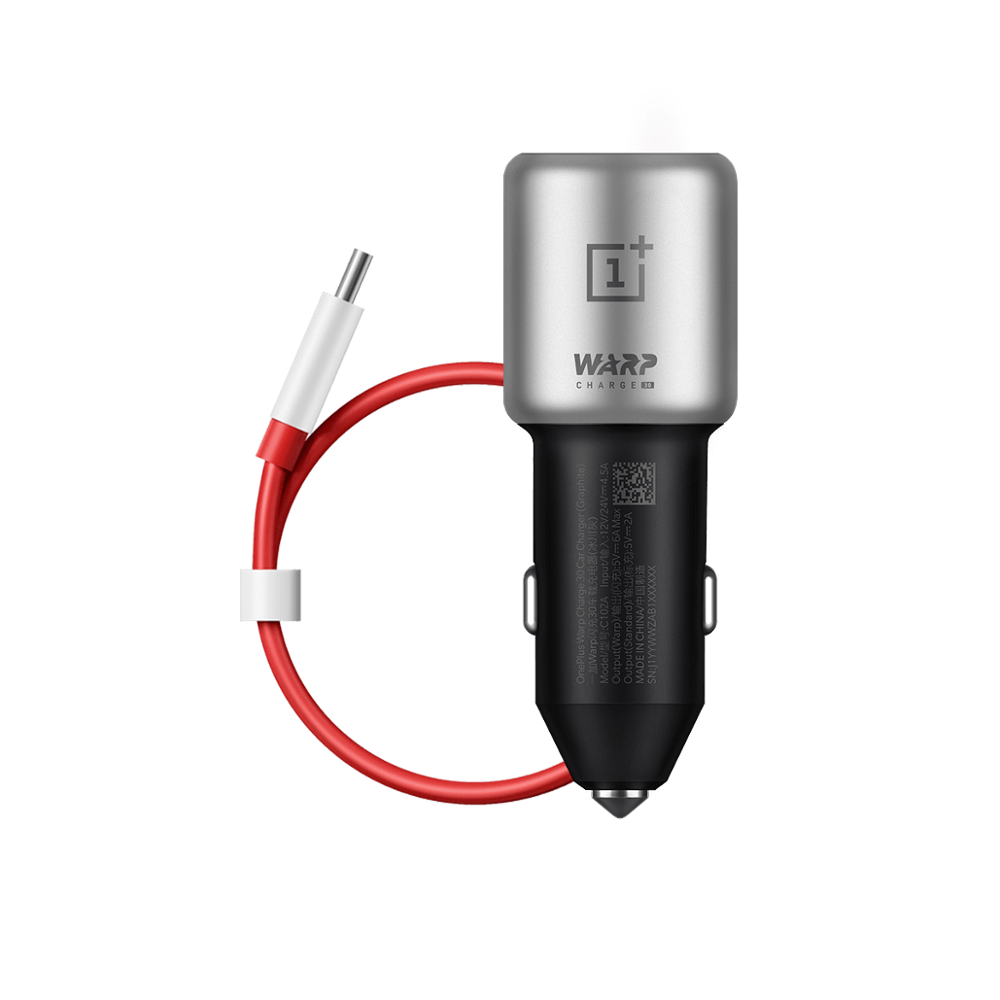 Originele Oneplus Warp Autolader 30W Snelle Dash Usb Type-C Kabel Quick Car Charge Adapter Voor Een plus 8 Pro 8 7T 7 Pro 6T 6 5T: Charger and cable