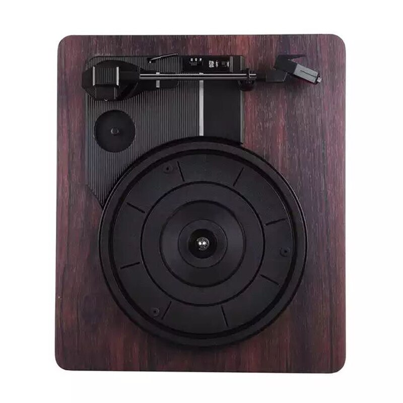 33, 45, 78 RPM aufzeichnen Spieler Antiken Grammophon Plattenspieler Rabatt Vinyl Audio- RCA R/L 3,5mm Ausgang aus USB DC 5V Holz Farbe