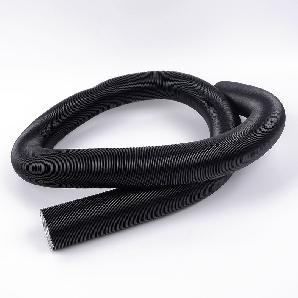 Car Heater Duct Auto Diesel Pipe Air Paking Conditioner Black Conditioning