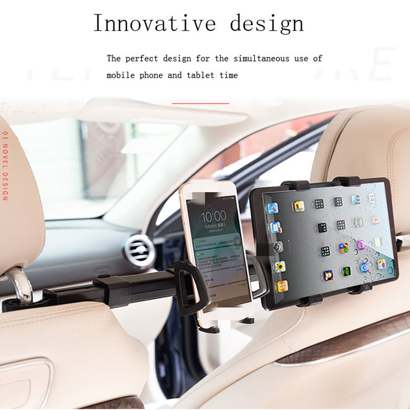 Auto Telefoon Houder Beugel Auto/Truck Back Seat Hoofdsteun Telefoon Mount Houder Voor Ipad Tablet Computer Achterbank Universele ondersteuning