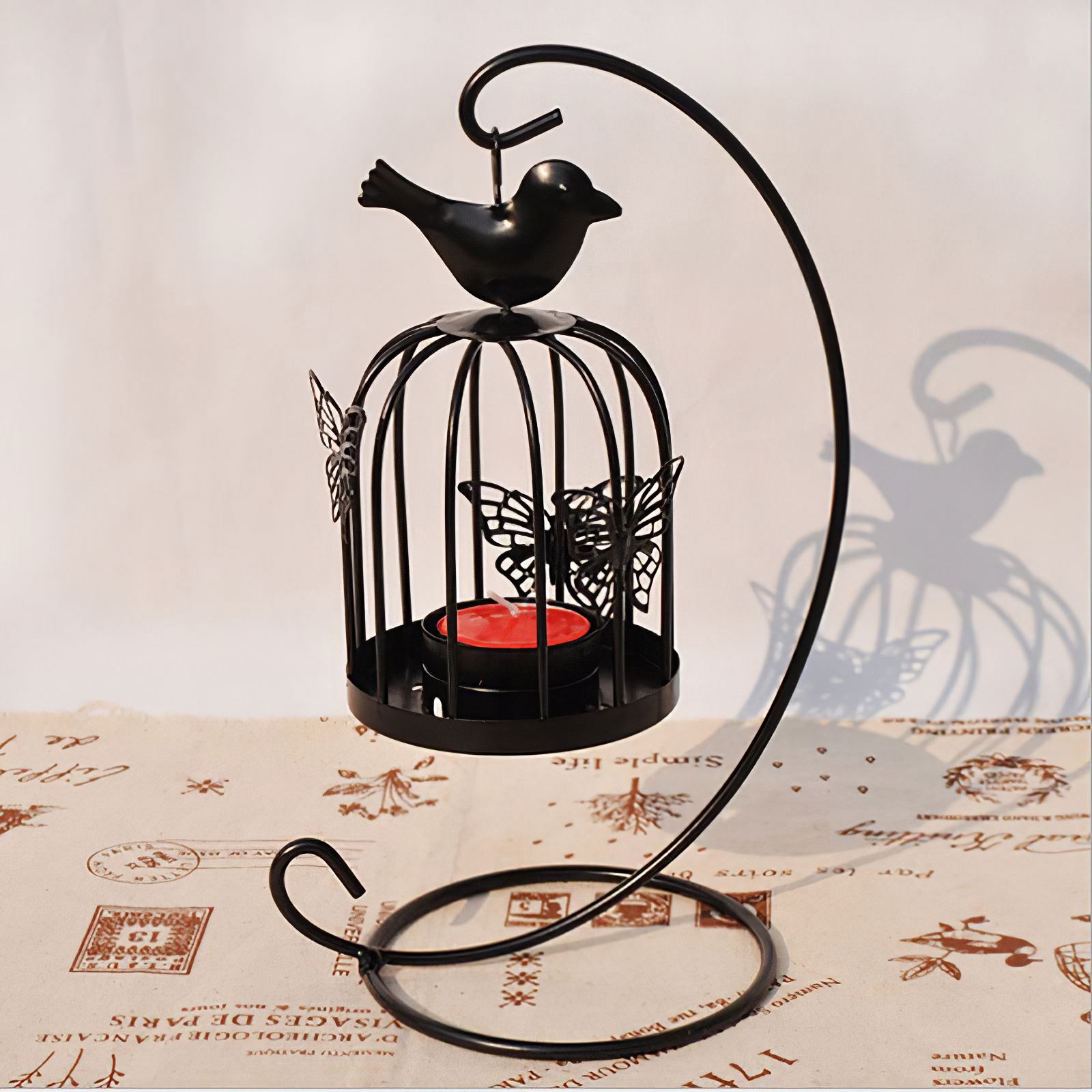 Large Antique Decorative Bird Cages Hand Made Classic Iron Birdcage For Wedding Decoration