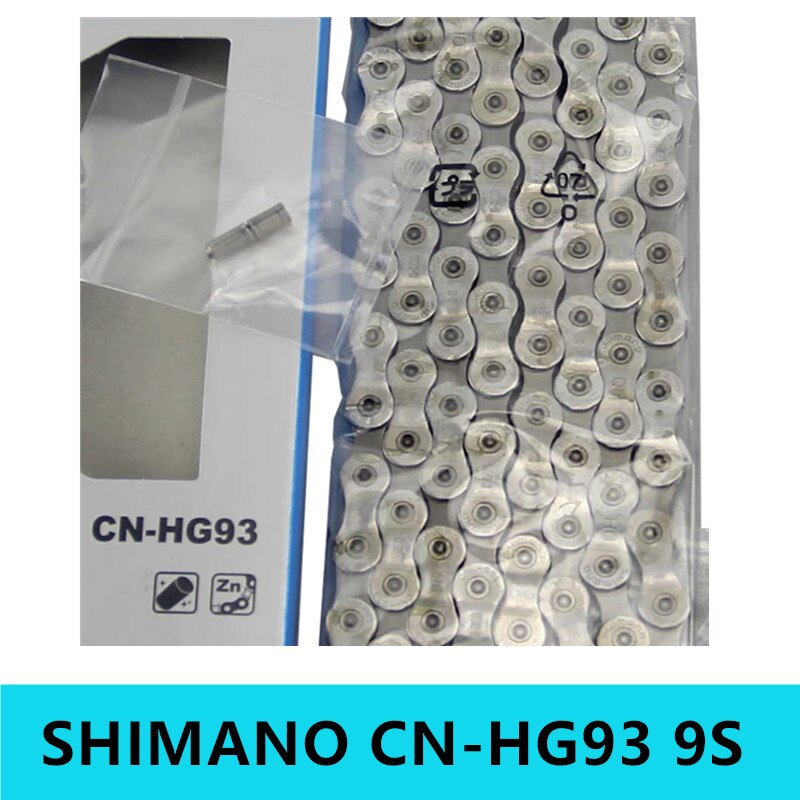 Shimano cn -hg93 9 nopeus ketju maastopyörän ketju liittimellä pyöräily maantie mtb polkupyörän ketjut