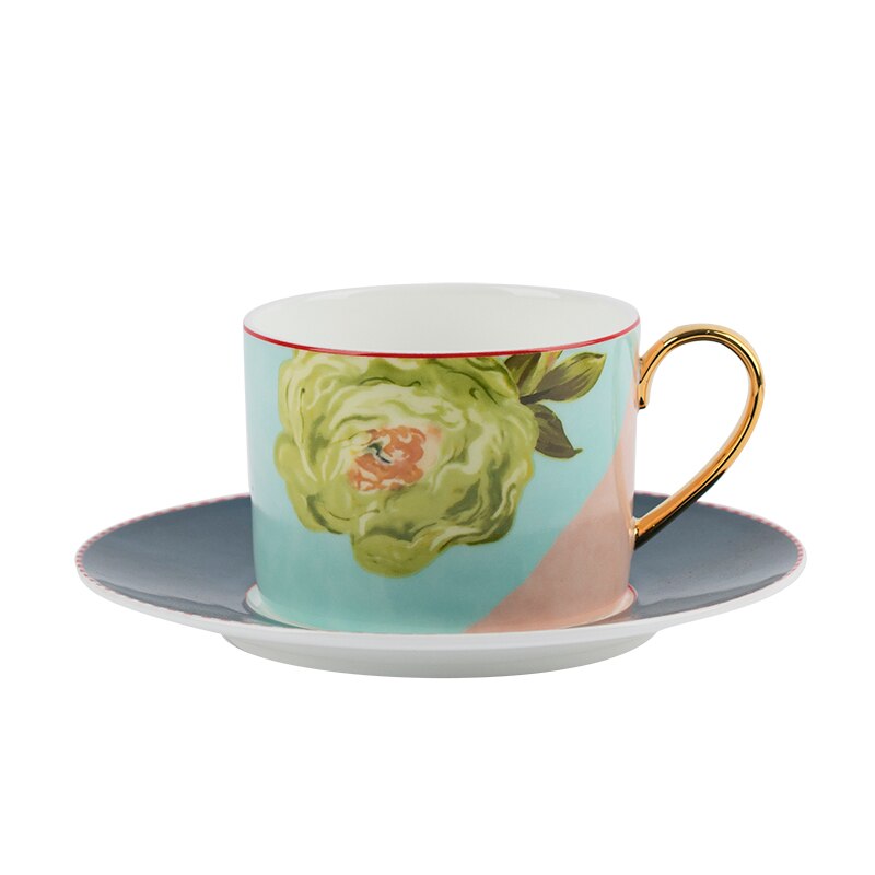 EECAMAIL Bone china English afternoon tea tea set Nordic coffee cup European small luxury small exquisite ceramic British aftern