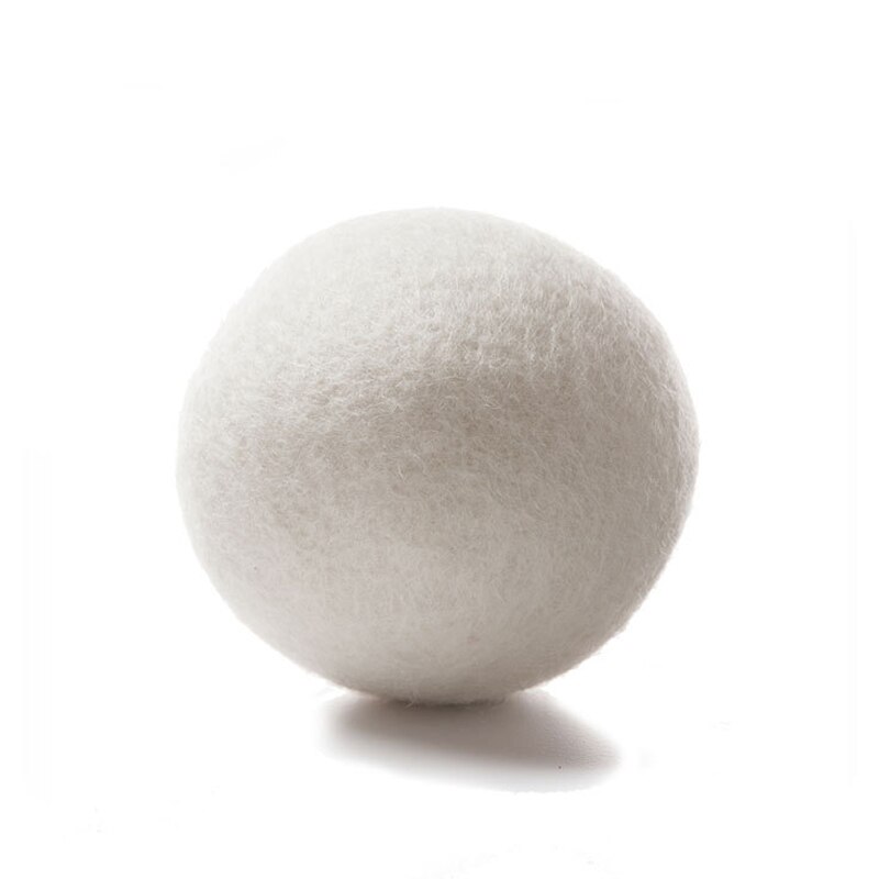 6cm/7cm/8cm White Felt Ball Wool Beads DIY Toys Making Craft Felt Poms Wool Roving Reduce electrostatic Clothing Dry Ball