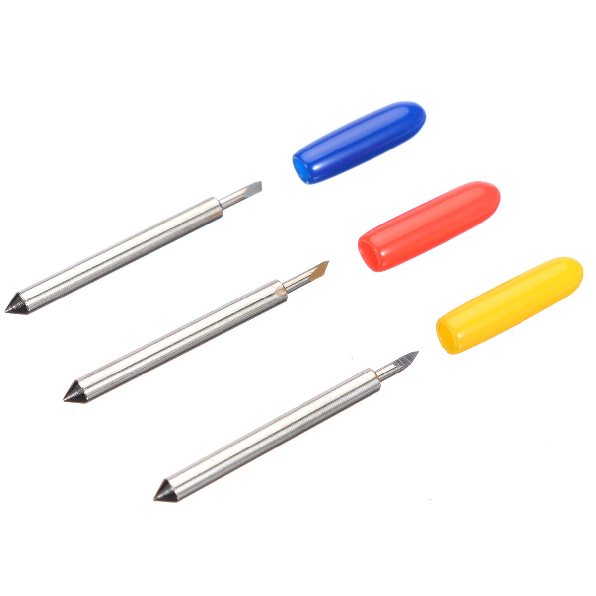 25Pcs 30/45/60 Degree Blade Cemented Carbide Stainless Steel Cutter Knife Blades For Cricut Explore Air 2 Vinyl Cutting Machines