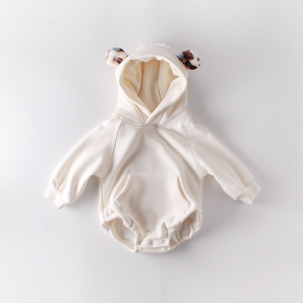 Body dessin animé pour bébé fille | Vêtements pour bébés filles, longues manches, combishort pour garçons, combinaison coréenne ours pour bébé