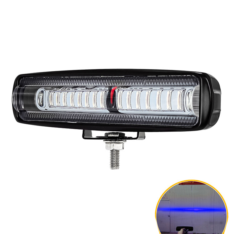 10V-80V 15 LED 30W LED Forklift Light Red Flood Beam Forktruck Red Danger Zone Forklift Truck Warning Lamp For linde Hyster: Blue
