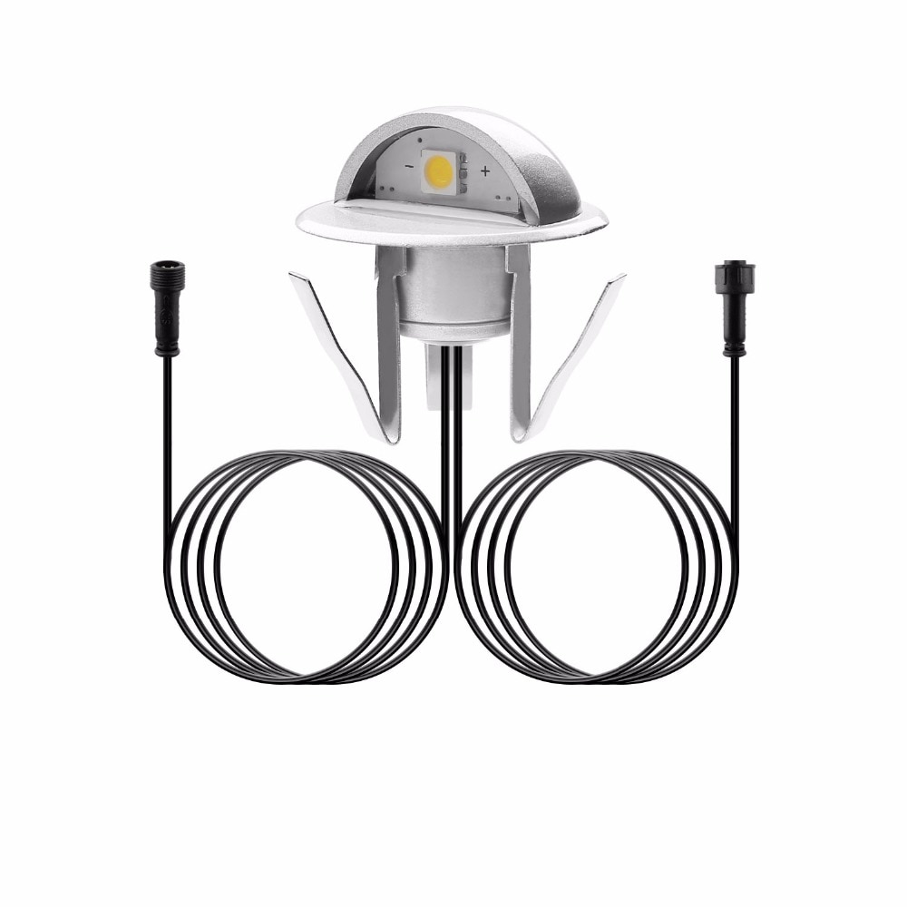 Halbmond SMD5050 LED Treppe-leuchten Niederspannung Außeneinbau Landschaft Weg Schritt Treppen Lampen B106