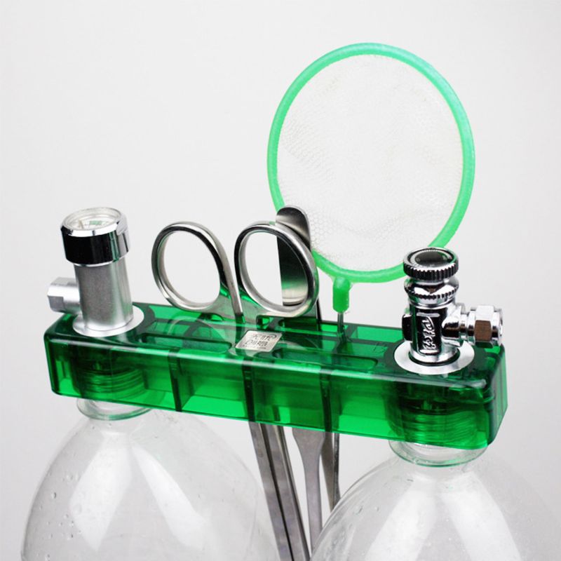 DIY CO2 Diffuser D501 Needle Valve Pressure Generator Kit Planted Aquarium Aquatic Landscaping CO2 Diffuser