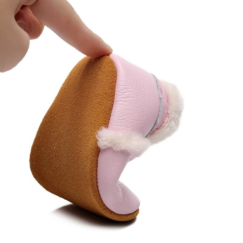 Baby Peuter Laarzen Baby Meisjes Jongens Winter Warm Houden Schoenen Eerste Wandelaars Sneakers Kids Crib Pasgeborenen Prewalkers