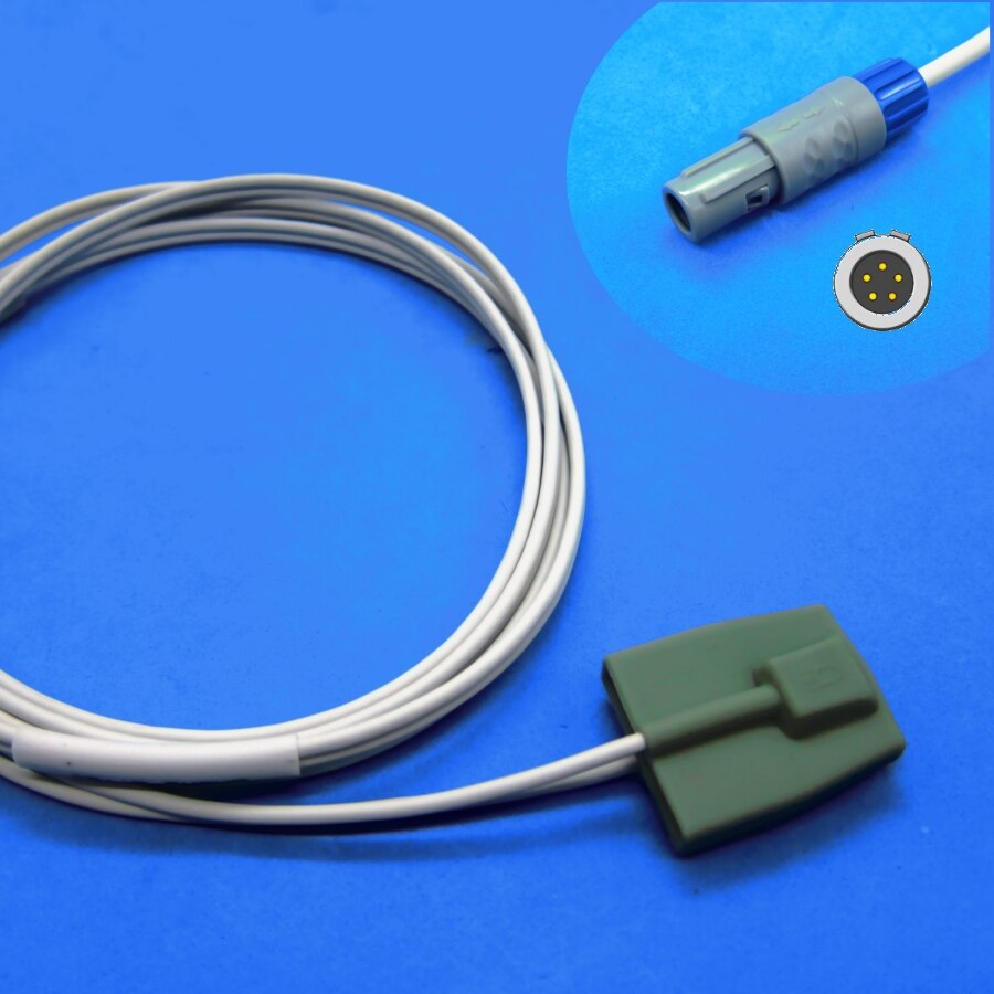 Long Calbe Neonate wrap SPO2 Sensor for infinity OMNI II patient monitor: child silicone